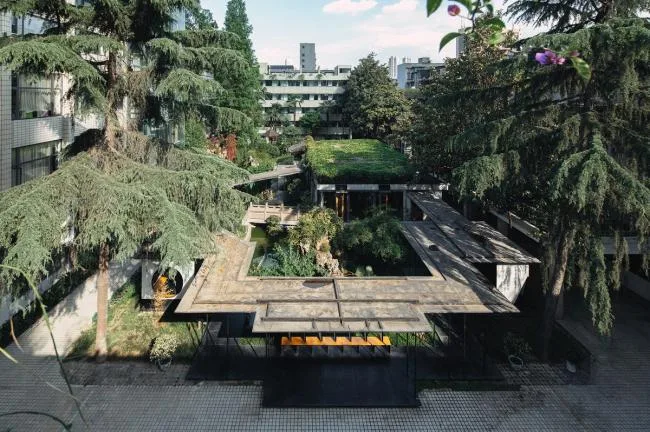 BIM Architecture | Xiake Island Flower Garden Island Courtyard Update/Entrance Architecture Studio