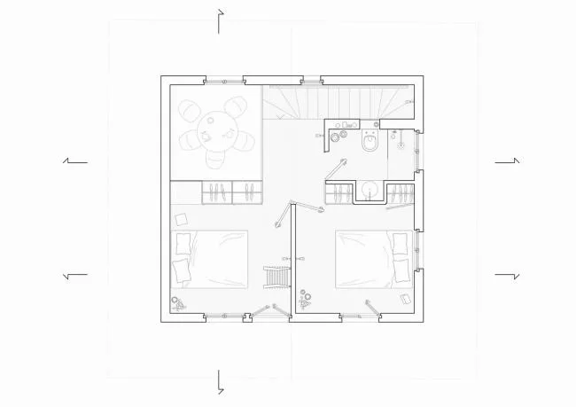BIM Architecture | Barrett's Home, 'Playful Version' Space Design by Daniel Zamarbide