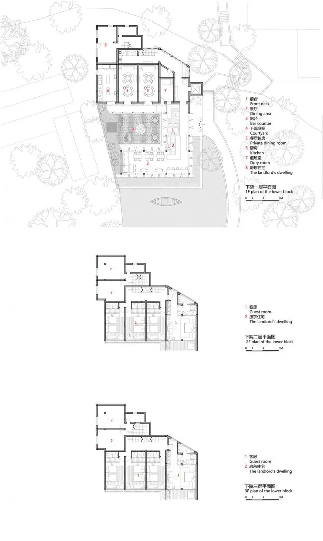 BIM Architecture | Sunset Glow Over Cang'er Lake: Notes on the Construction of the Slow House in Dali/IDO Yuanxiang Architecture+Chongqing Hexin Architectural Design Institute