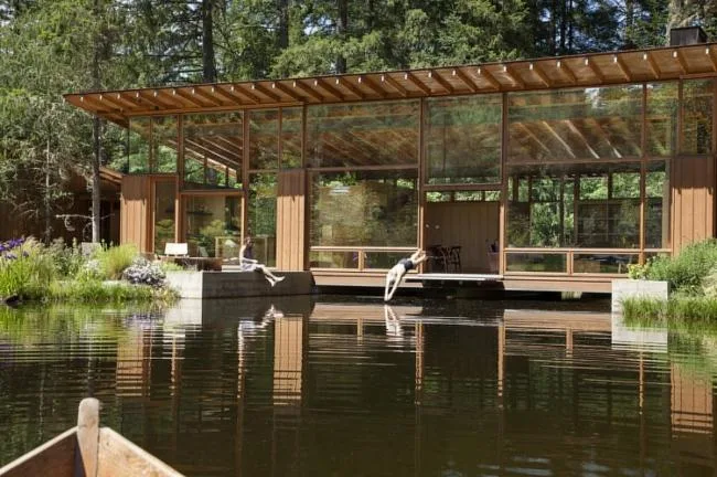 BIM Architecture | Living with the Jungle - Newberg Private Residence/Cutler Anderson Architects