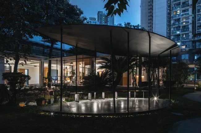 BIM Architecture | Xiake Island Flower Garden Island Courtyard Update/Entrance Architecture Studio