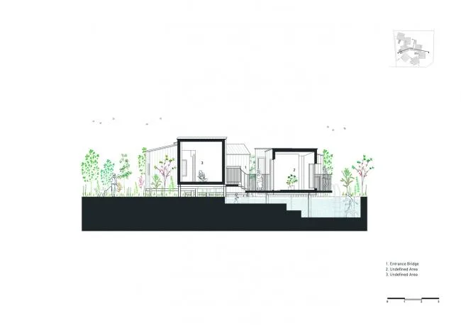 BIM Architecture | Beside the Blue Lake, Between the Jungle: Floating Cube Room by Younghan Chung Architects