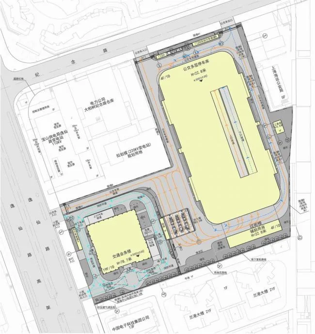 BIM Architecture | Yixian Road Bus Parking Lot Renovation Project/Tongji New Year's Night School Architectural Design Seminar Institute
