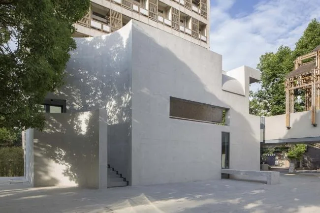 BIM Architecture | Simple and Naughty, Combining Chinese and Western: Nanjing Institute of the Arts - Concrete Exhibition Hall/Shanghai Zhongsen Architecture and Engineering Design