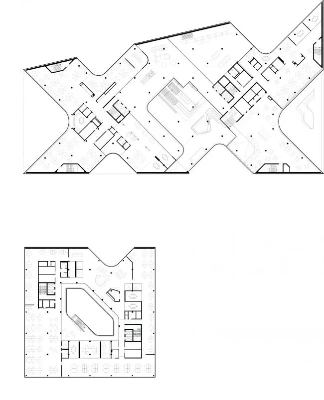 BIM Architecture | Roaming Like a Torrent: Zalando Berlin Office Headquarters/HENN+Kinzo