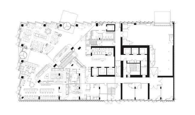 BIM Architecture | Stratford Hotel in London: The Perfect Integration of Hotel and Community Life/SOM