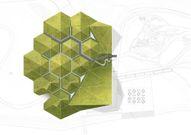 BIM Architecture | Large scale Art Sculpture with Unscrupulous Wetland Scenery: Biesbosch Museum Island, Netherlands/Studio Marco Vermeulen