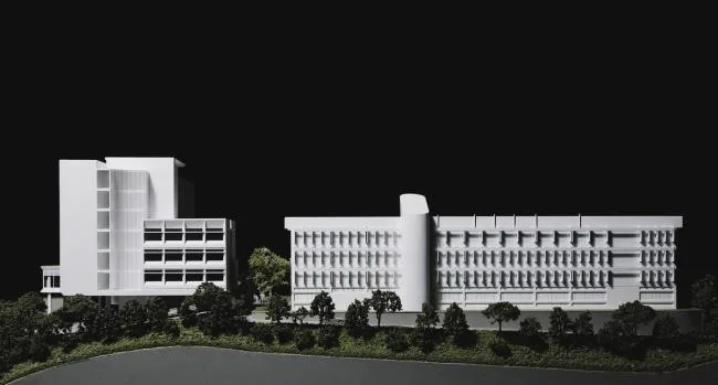 BIM Architecture | Design of the Dormitory Building for the Chinese Year and Night School in Hong Kong (Competition Plan)/AG Huichuang International