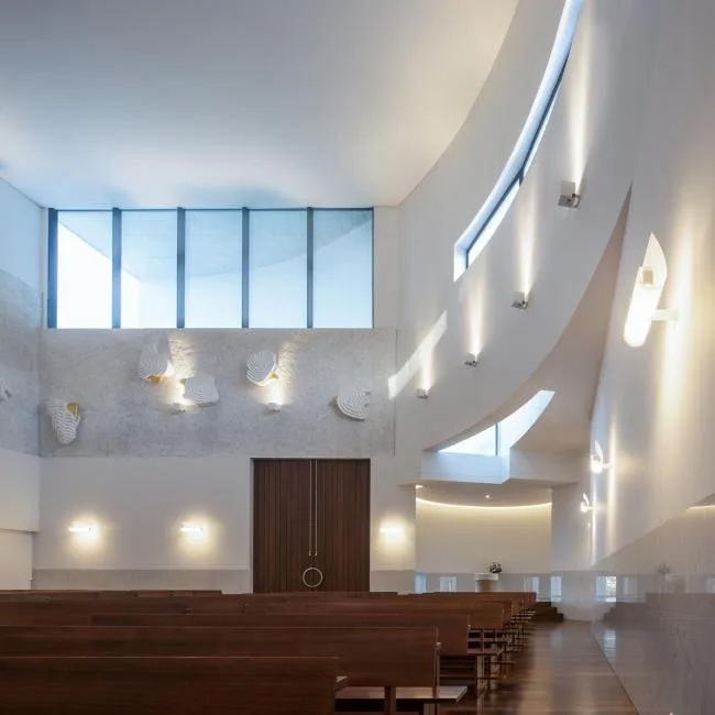 BIM Architecture | Sacred and Pure Energy Space: Legares Church/FCC Arquitectura
