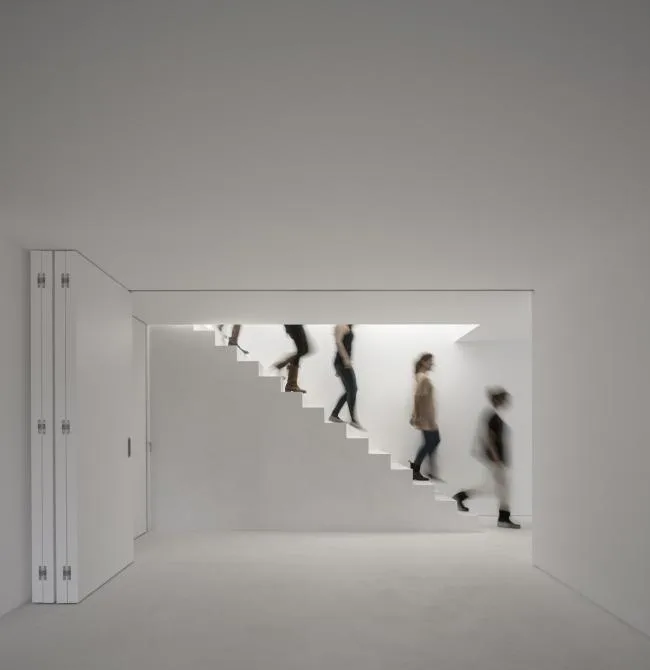 BIM Architecture | White Sculpture 'Flower' on Desolation: Fontinha Room/Buenos Aires Mateus+SIA arquitectura
