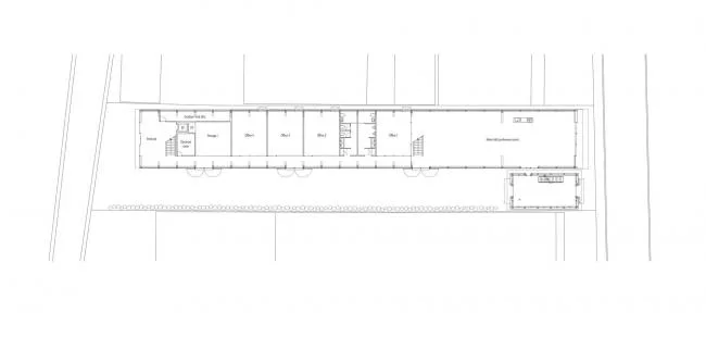 BIM Architecture | Continuous Ridge Like a Long Dragon Lying in the Wilderness: Tomioka Chamber of Commerce/Tezuka Guiqing Architectural Firm, Japan