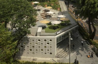 BIM Architecture: Designing a Lush Urban Garden with Orchard Incubator by WOHA-BIM WORLD