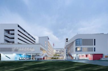 BIM Architecture: Shenzhen Qianhai Third Primary School by Yuanben Studio and Shenzhen New Year Night School Design Institute-BIM WORLD