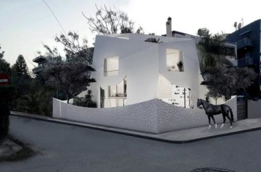 BIM Architecture: Juliet’s House by 314 Architecture Studio Featuring a Scene-Based Experience Room with Abstract Minimalist Art-BIM WORLD
