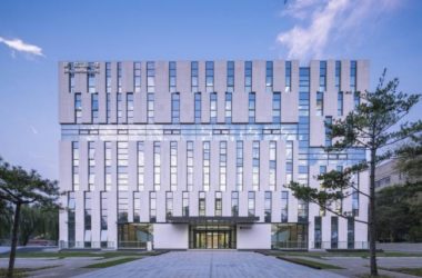 BIM Architecture Showcase: Tsinghua University Law School Library by KOKAISTUDIOS-BIM WORLD