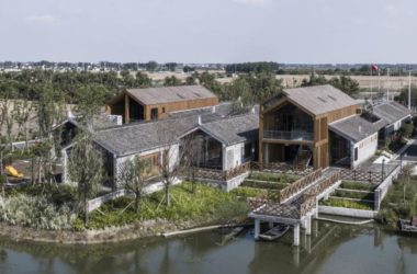 BIM Architecture: Village Public Movement Center by Huajian Group | Tangbao Academy & Shanghai Design Free Studio-BIM WORLD