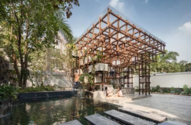 BIM Architecture: The Zero-Carbon Vac Library Integrating Agricultural Cycles by Farming Architects-BIM WORLD