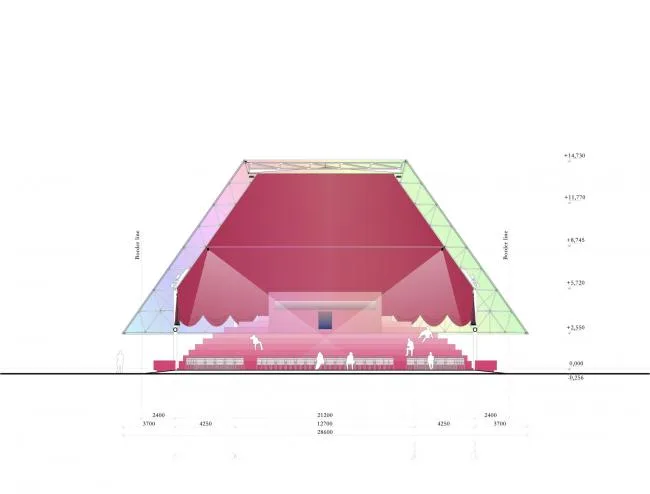 BIM Architecture | Inspired by 'Star Wars' and 'Blade Runner': Moscow Gorky Park Garage Cinema/SYNDICATE Architects