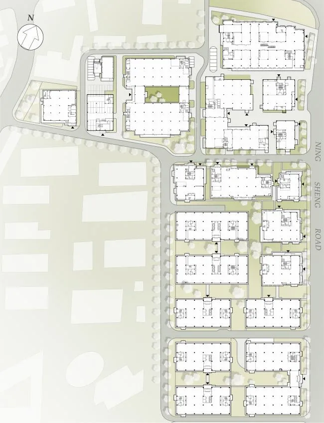 BIM Architecture | Daning Middle Plaza Phase III+PHILIPS Philips Greater China Headquarters Park/COLORFULL Yujing Design