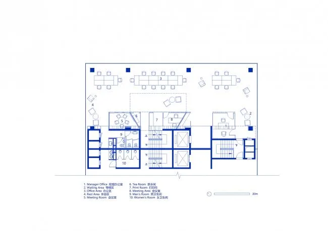 BIM Architecture | Guangzhou Future Hill Office Building Design/Room Building Design