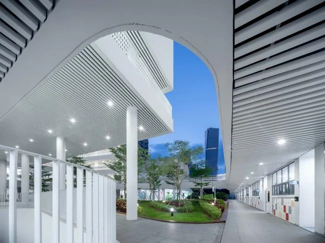 BIM Architecture | Shenzhen Qianhai Third Primary School (Liwan Primary School)/Shenzhen New Year Night School Architectural Design and Research Institute · Yuanben Studio