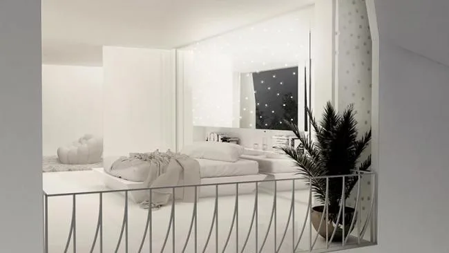BIM Architecture | Scene based Experience Room with Abstract Minimalist Art Style - Juliet's House/314 Architecture Studio