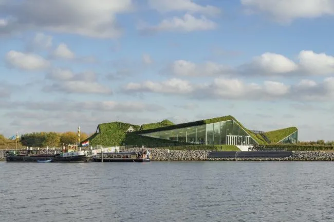 BIM Architecture | Large scale Art Sculpture with Unscrupulous Wetland Scenery: Biesbosch Museum Island, Netherlands/Studio Marco Vermeulen