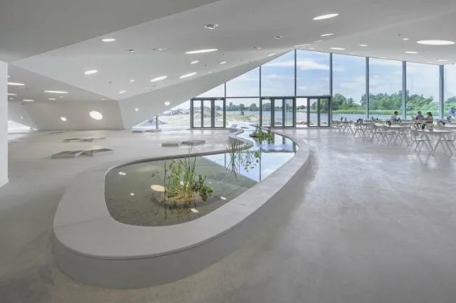 BIM Architecture | Large scale Art Sculpture with Unscrupulous Wetland Scenery: Biesbosch Museum Island, Netherlands/Studio Marco Vermeulen