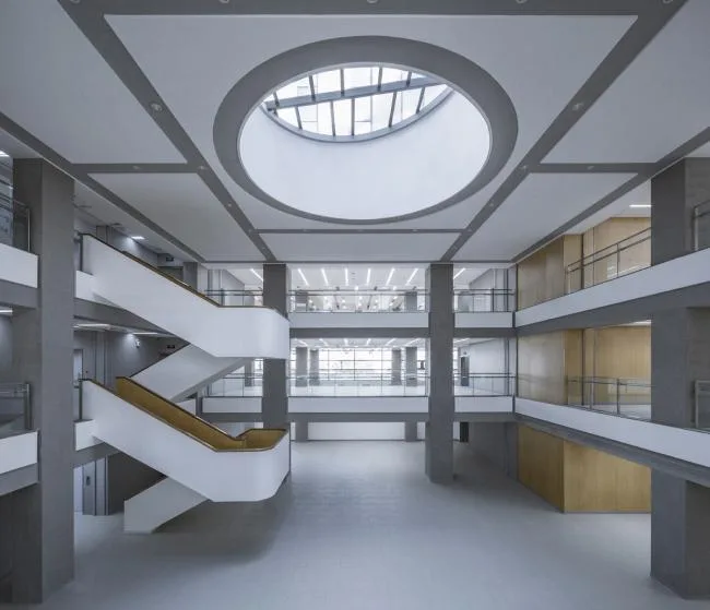 BIM Architecture | Tsinghua University Law School Library/KOKAISTUDIOS