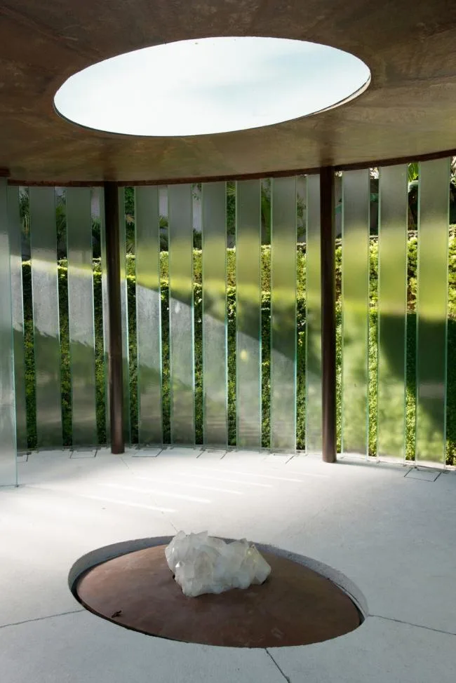 BIM architecture | Non religious private chapel, semi underground meditation space/BNKR