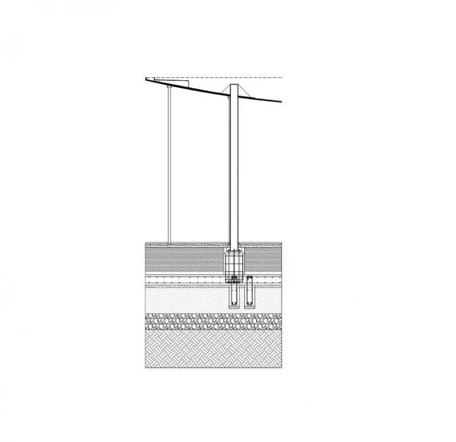 BIM architecture | Non religious private chapel, semi underground meditation space/BNKR