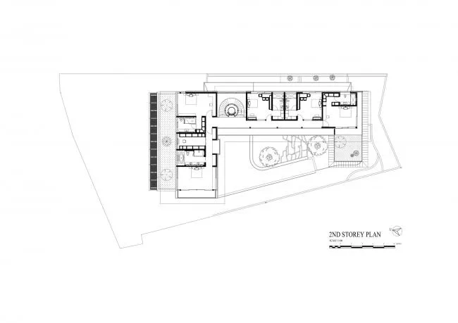 BIM Architecture | Between Mountains and Rivers, Garden Villas/Guz Architects
