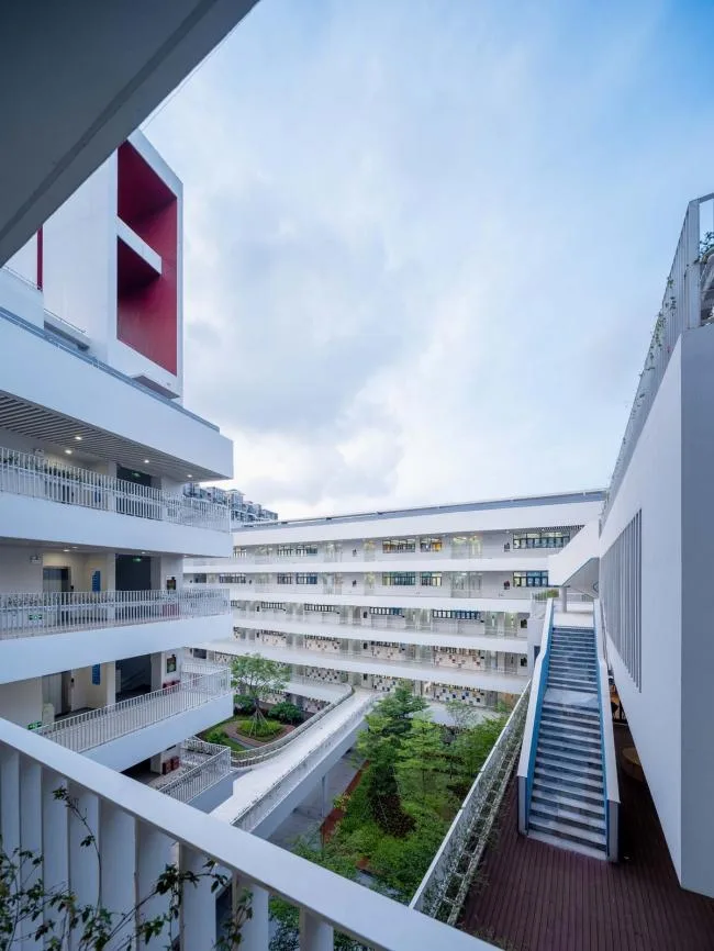 BIM Architecture | Shenzhen Qianhai Third Primary School (Liwan Primary School)/Shenzhen New Year Night School Architectural Design and Research Institute · Yuanben Studio