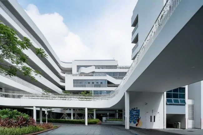 BIM Architecture | Shenzhen Qianhai Third Primary School (Liwan Primary School)/Shenzhen New Year Night School Architectural Design and Research Institute · Yuanben Studio