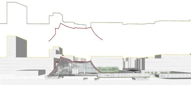 BIM architecture | Interwoven time and space | Browsable city exhibition halls/Tianhua architectural design