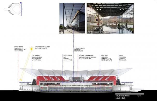 BIM architecture | like a penetrating trident: Alfredo Harp Hel ú Gymnasium/FGP Atelier, Taller ADG