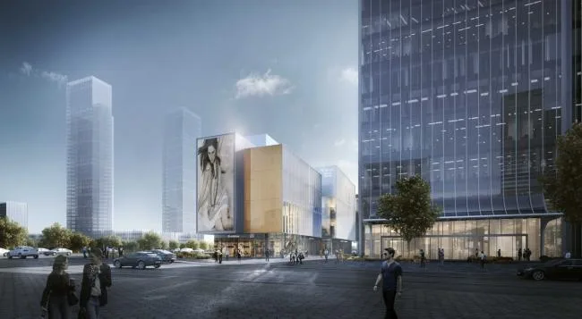 BIM Architecture | Changsha 323 meter new landmark, the majestic mountain and river city by Meixi Lake/Aedas