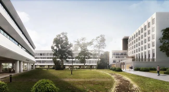 BIM Architecture | Design of the Dormitory Building for the Chinese Year and Night School in Hong Kong (Competition Plan)/AG Huichuang International