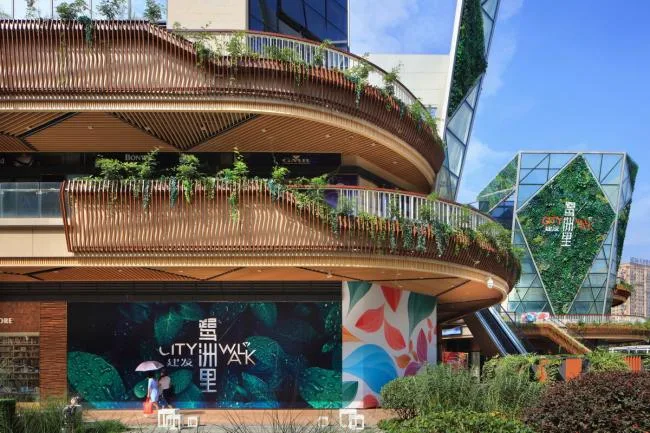 BIM Architecture | Community Building I Block in the Jungle - Architectural Design in Jianfa Luzhou Village/Benchmark Square