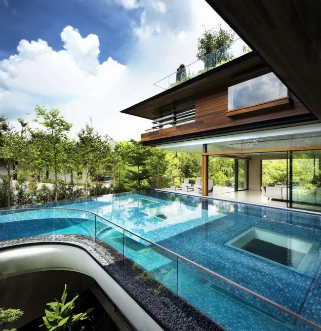 BIM Architecture | Between Mountains and Rivers, Garden Villas/Guz Architects