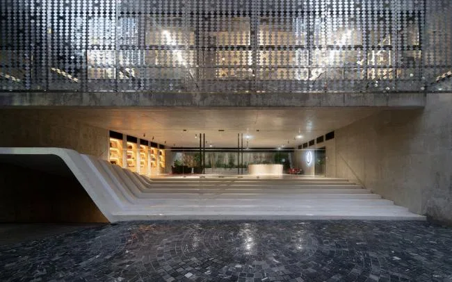 BIM Architecture | OpenAsia Group Headquarters, Two Focus Tube Suspended Bridge Office Building/G8A Architecture& UrbanPlanning