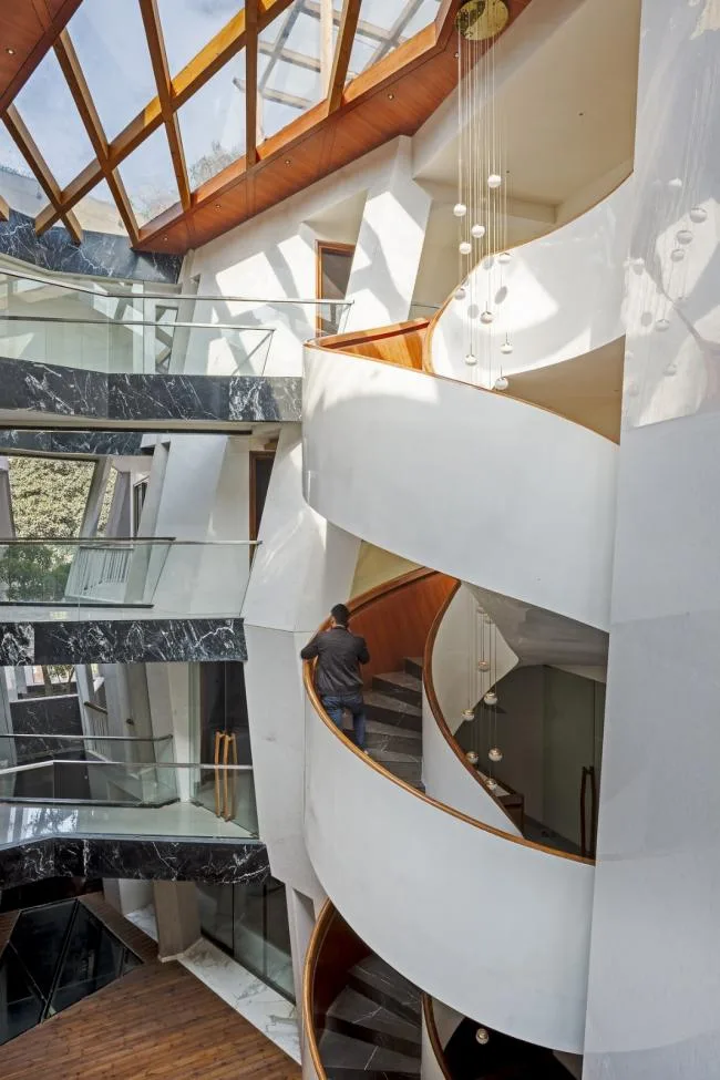 BIM Architecture | Breaking through Facades, Indian Studio with Openness and Privacy Coexistence/Anagram Architects