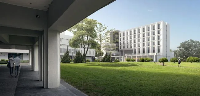 BIM Architecture | Design of the Dormitory Building for the Chinese Year and Night School in Hong Kong (Competition Plan)/AG Huichuang International