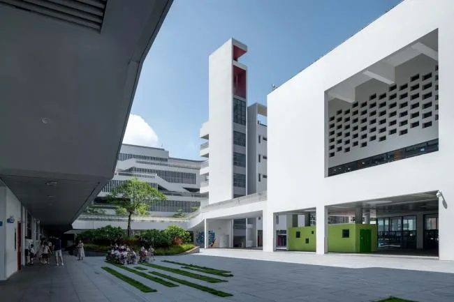 BIM Architecture | Shenzhen Qianhai Third Primary School (Liwan Primary School)/Shenzhen New Year Night School Architectural Design and Research Institute · Yuanben Studio