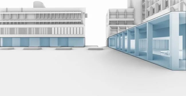 BIM Architecture | Design of the Dormitory Building for the Chinese Year and Night School in Hong Kong (Competition Plan)/AG Huichuang International