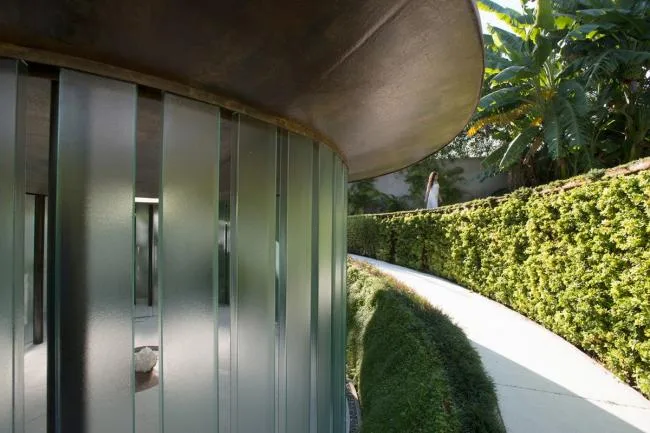 BIM architecture | Non religious private chapel, semi underground meditation space/BNKR
