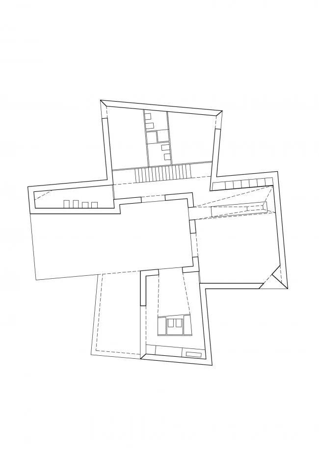 BIM Architecture | White Sculpture 'Flower' on Desolation: Fontinha Room/Buenos Aires Mateus+SIA arquitectura