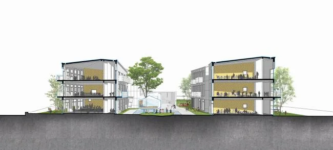 BIM Architecture | Nanjing Xinghe WORLD · Xinghe Kindergarten/Shanghai Riqing Architectural Design
