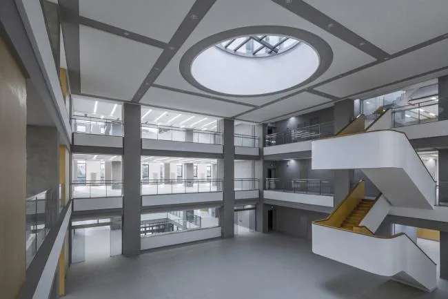 BIM Architecture | Tsinghua University Law School Library/KOKAISTUDIOS