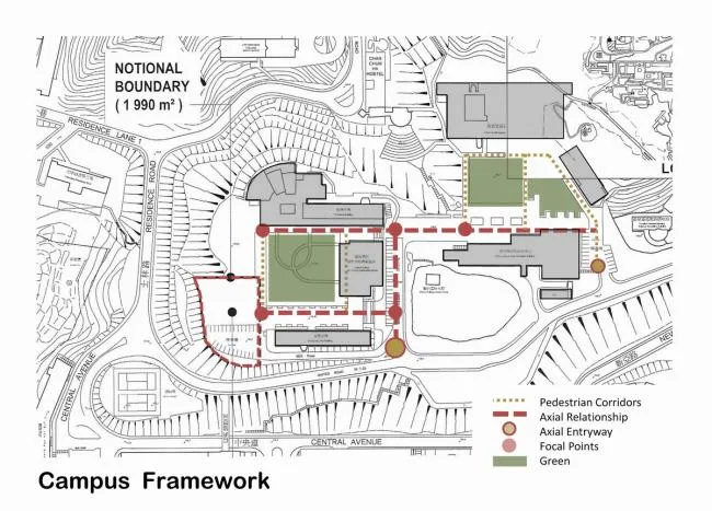 BIM Architecture | Design of the Dormitory Building for the Chinese Year and Night School in Hong Kong (Competition Plan)/AG Huichuang International